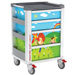 CARRELLO MULTIFUNZIONE COMPACT KART PEDIATRICO - 65x60x.h97cm - variopinto